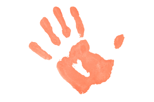 Kid handprint